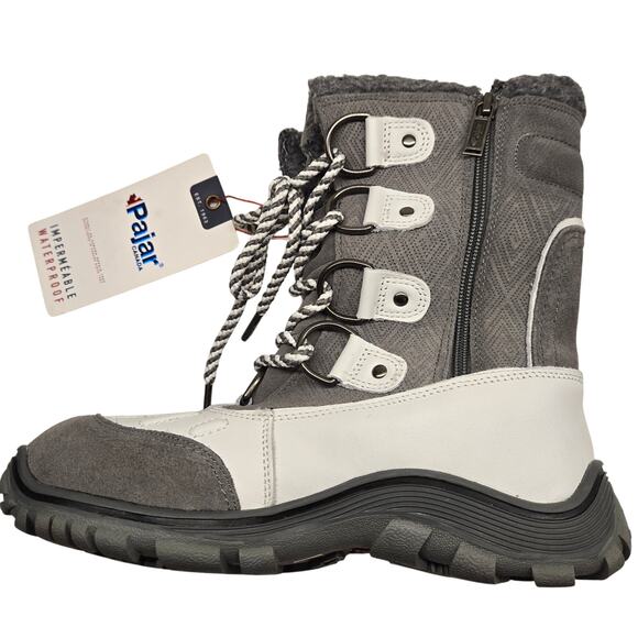 NEW Pajar Alina Waterproof Insulated Lace-Up Zip Side Boot , EU 38, US 7-7.5 - Picture 2 of 16